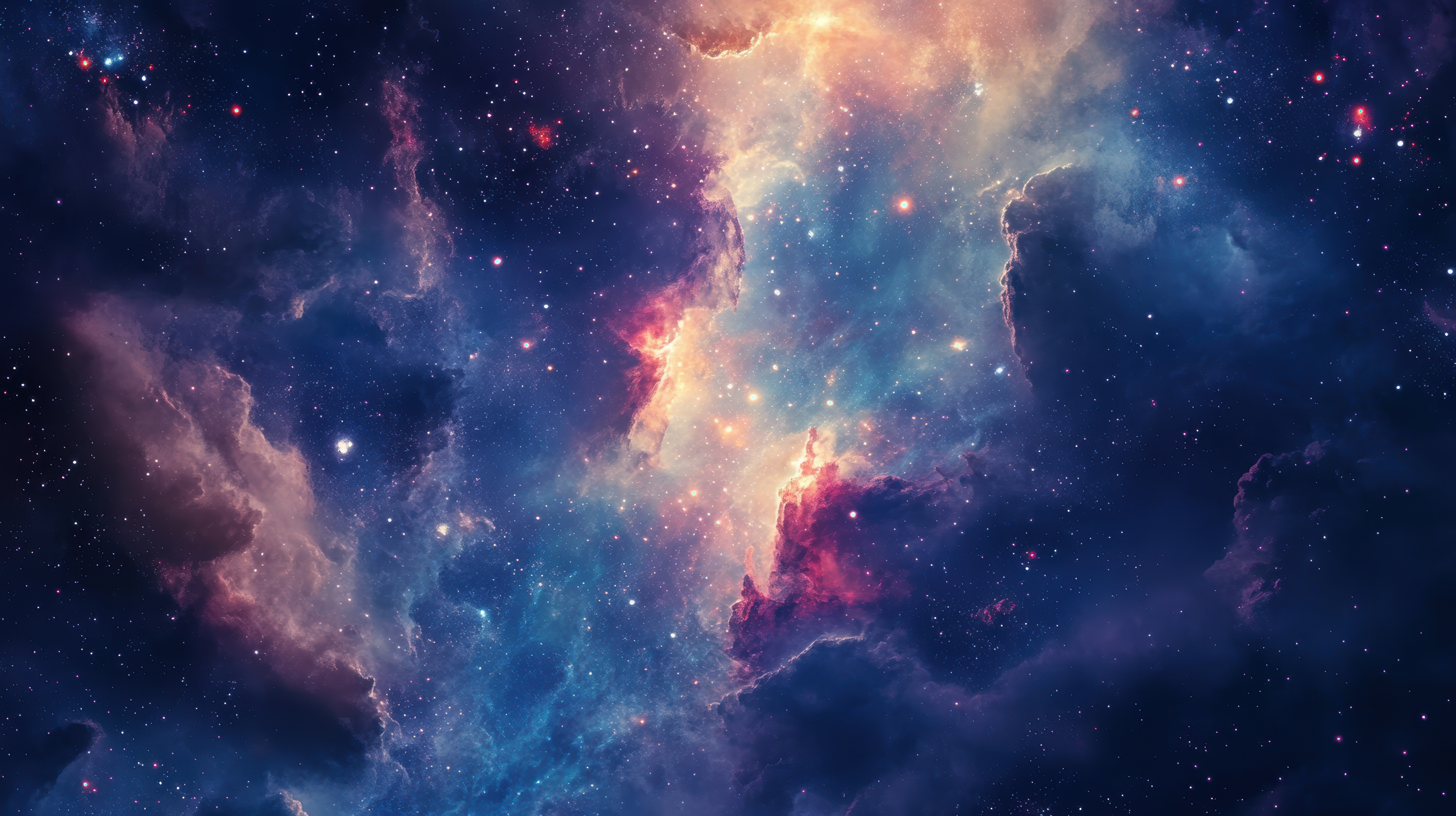 Cells seen under a microscope, alternate view